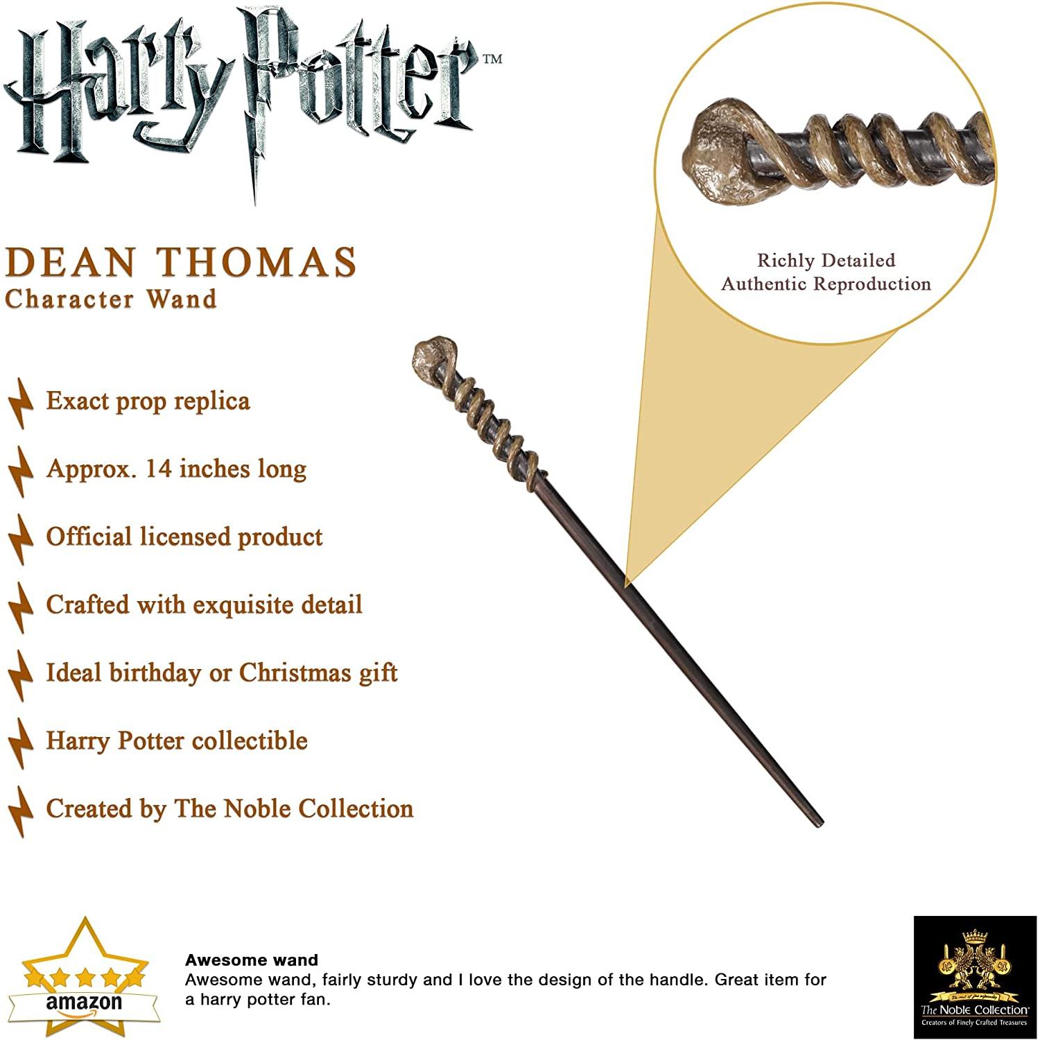 Thumbnail - Noble Collection Harry Potter Zauberstab Dean Thomas (Charakter-Edition)