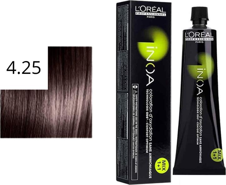 Image du produit L'Oréal Professionnel Inoa (4.25 brun clair irisé acajou)