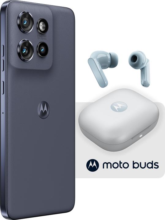 Immagine prodotto Motorola Pack 2x1 Edge 60 Neo 8/256 Grisaille + Moto Buds (256 GB, Grigio, 6.36", Doppia SIM, 5G)