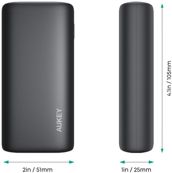 Produktbild Aukey PB-Y36 (10000 mAh, 20 W, 37 Wh)