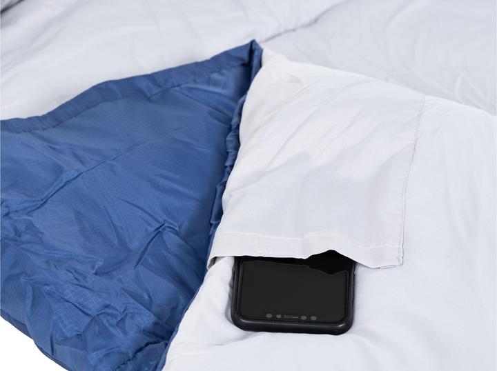 Actual product image Koor Sleeping Bag Baaba 950 Blue 80 x 220 cm (220 cm)