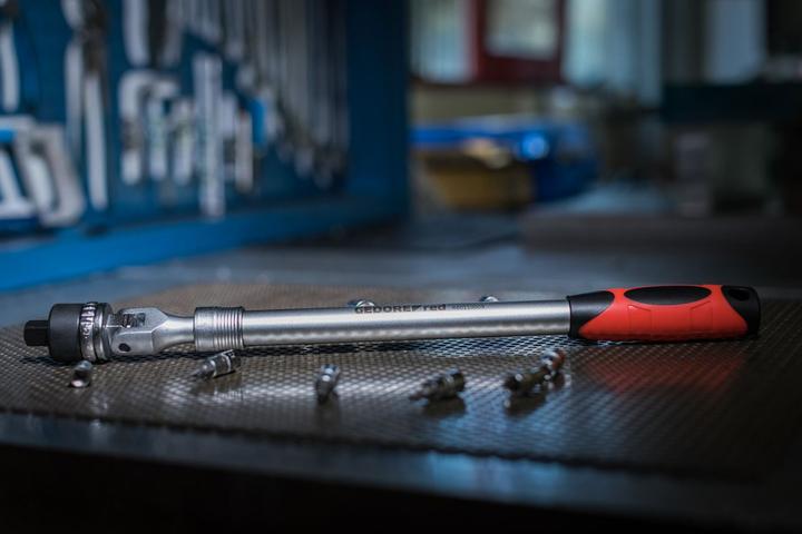 Actual product image Gedore Red red R60110009 2K-joint telescopic ratchet 1/2 430-580 mm (1/2")