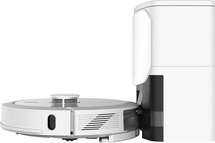 Produktbild Aeno White, Laser Robot Vacuum cleaner with 5200mAh battery,300ml dustbin, 300ml water tank. Self Empty S (Saugwischroboter)