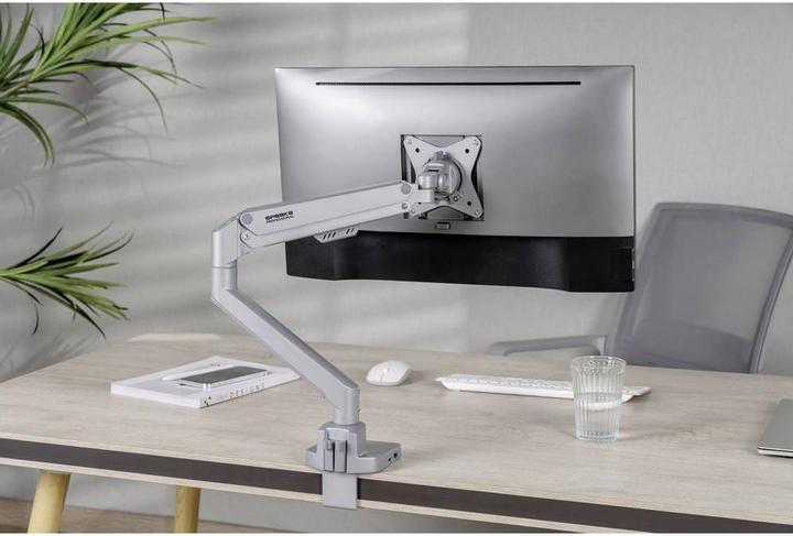 Actual product image SpeaKa Professional SP-MM-600 1-way monitor desk mount 43.2cm (17/ ) - 81.3cm (32/ ) gas pressure T (Table, 32", 9 kg)