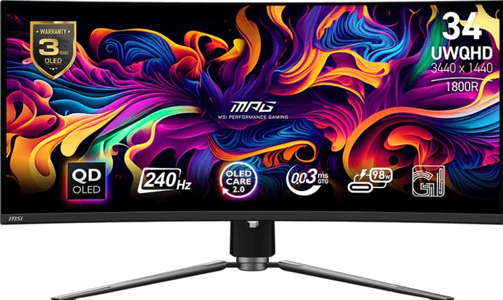Produktbild MSI MPG 341CQPX QD-OLED (3440 x 1440 Pixel, 34")