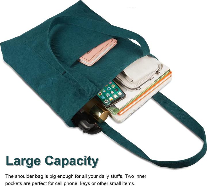 Immagine prodotto Only-Bags.Store Kordeltasche Umhängetasche mit Reissverschluss, Umhängetaschen Handtasche Shopper Tasche