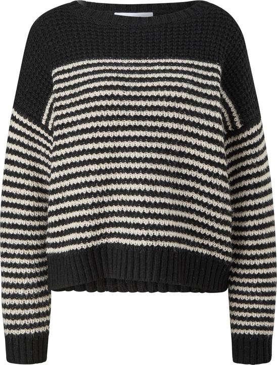 Produktbild Comma Strickpullover Strickpullover mit Logo-Applikation (44)