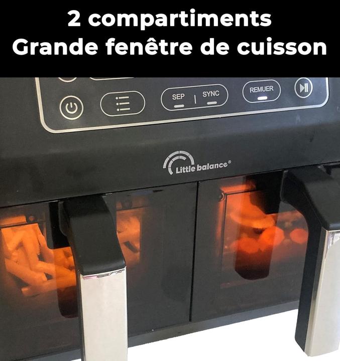 Produktbild Little Balance Heissluftfritteuse 8765 2460 w 9 L
