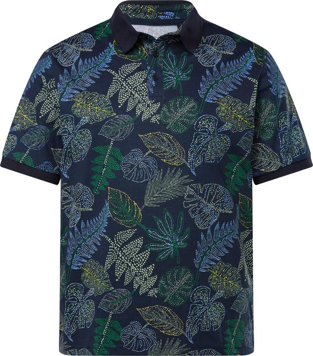 Produktbild JP1880 Poloshirt, Halbarm, Allover-Print, Polokragen (6XL)