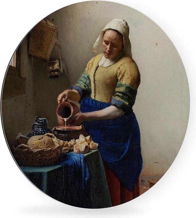 Immagine prodotto Trenddeko La ragazza con la brocca di latte (Ø 120 cm)