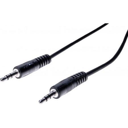 Exertis Connect Cavo audio da jack 3,5 mm a jack 3,5 mm, nero, circa 20,0 m Jack stereo 3,5 mm (20 m), Cavo audio