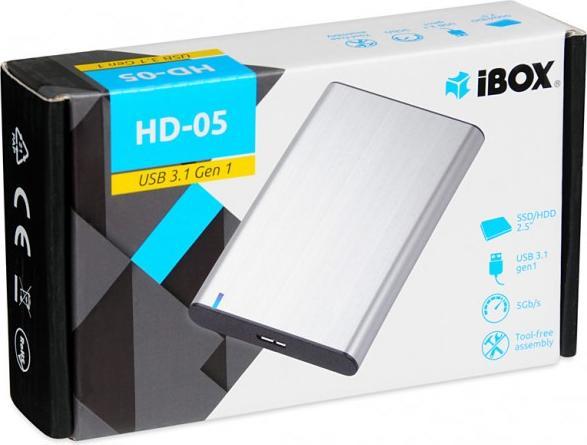 Actual product image iBox HD-05 HDD / SSD enclosure 2.5 inch (2.5")