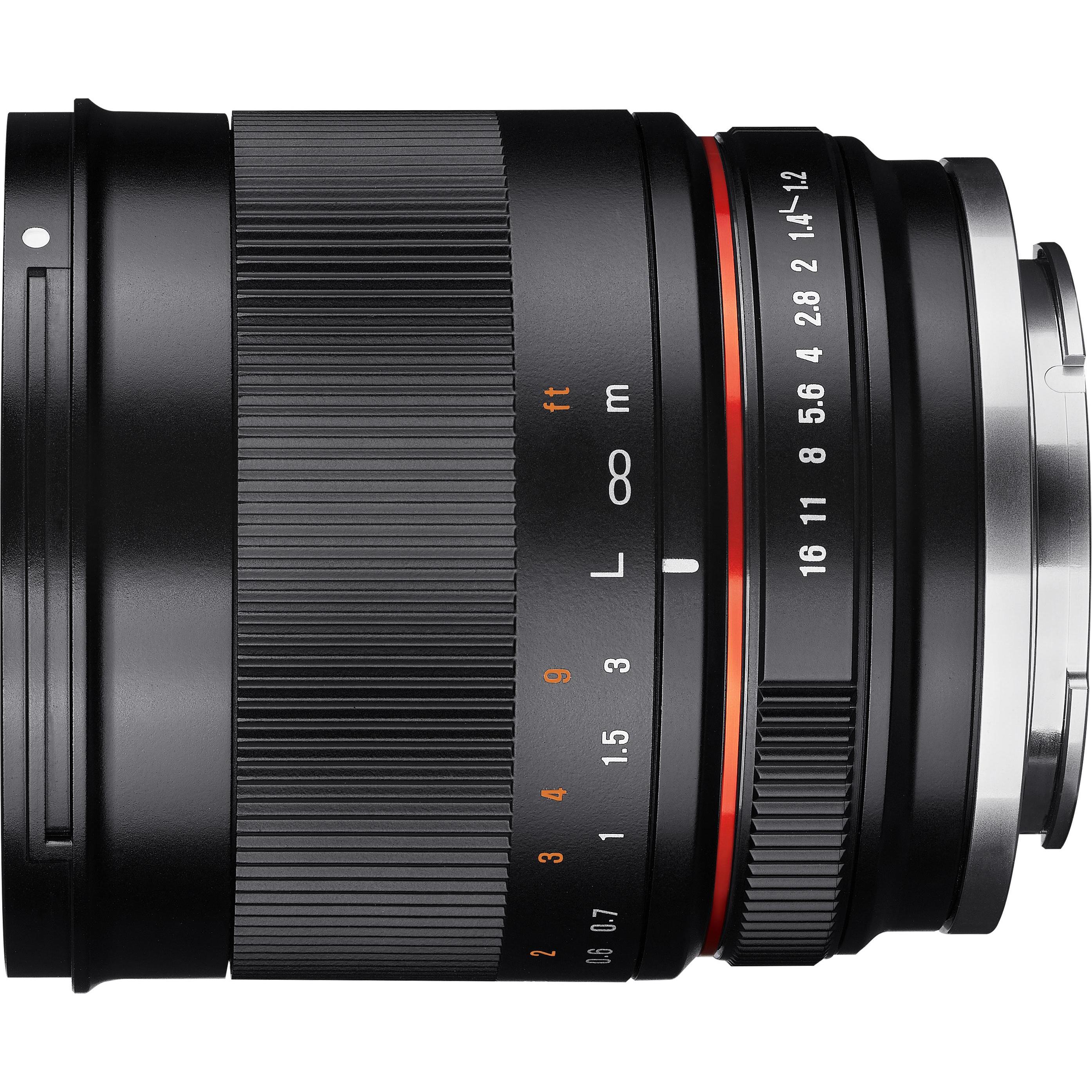Thumbnail - Samyang 35mm f/1.2 ED AS UMC CS - Sony E (Sony E, APS-C / DX), Objektiv, Schwarz