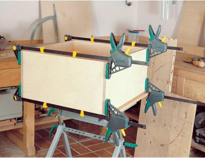 Actual product image wolfcraft 1 EHZ - One-handed clamp PRO 100/700mm (700 mm)