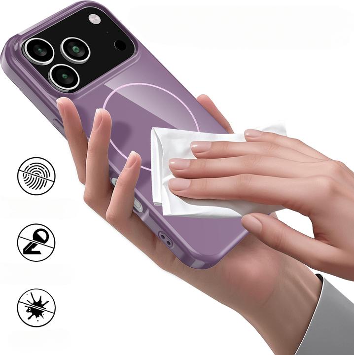 Actual product image Cover-Discount Unifarbenes Backcover mit MagSafe (Apple iPhone 17 Pro)