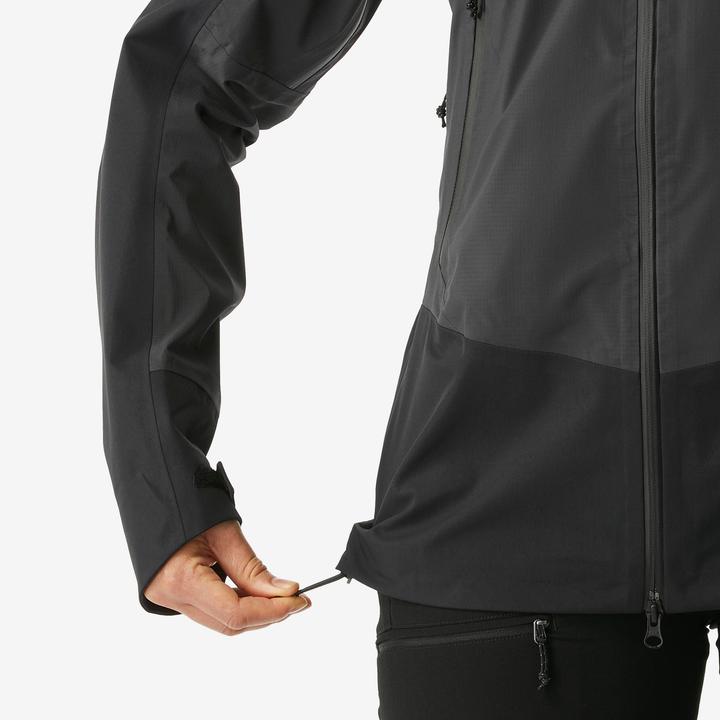 Produktbild Forclaz Regenjacke Damen wasserdicht 20.000 mm Wassersäule Trekking - MT900 schwarz (M)