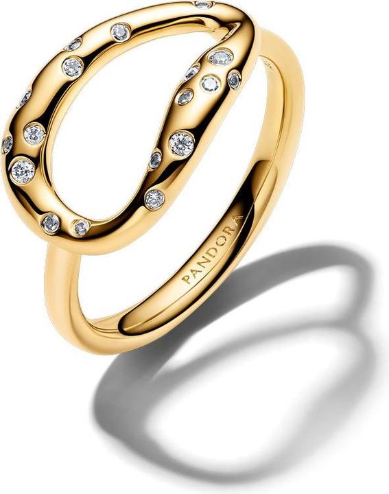 Produktbild Pandora Organisch Geformter Steinbesetzter Statement Ring (56)