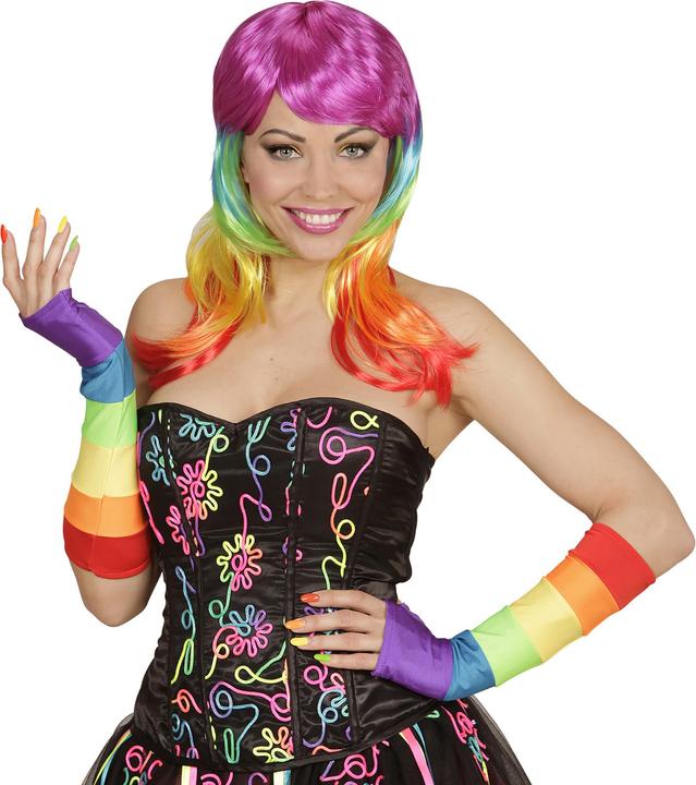 Produktbild Widmann Regenbogen - Handschuhe fingerlos