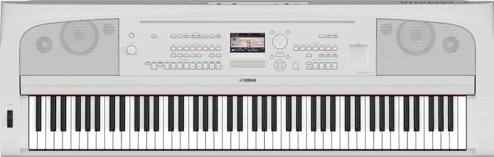 Actual product image Yamaha DGX-670WH keyboard / digital piano wit (88 Keys)