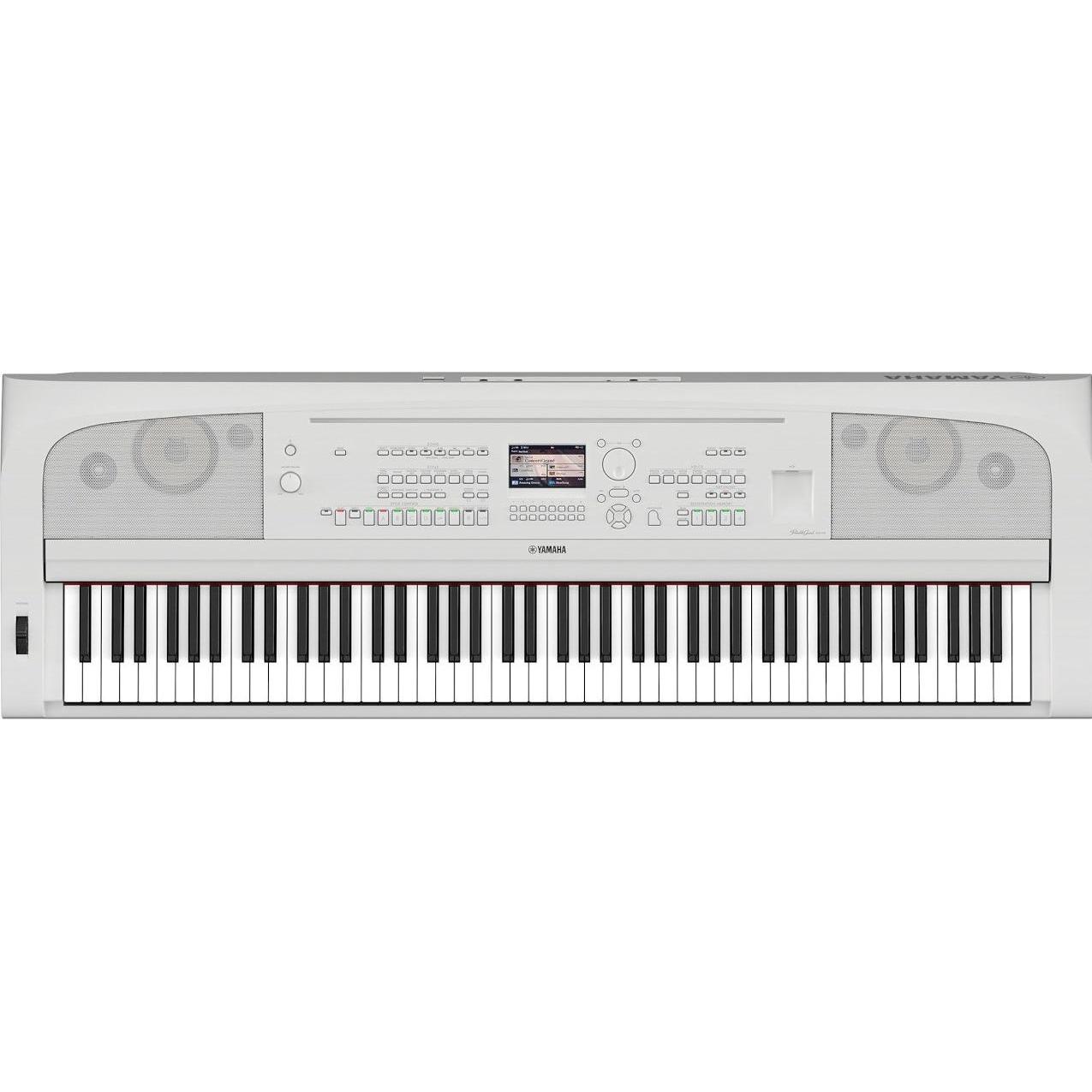 Yamaha DGX-670WH keyboard / digitale piano wit (88 Tasten), Keyboard, Weiss