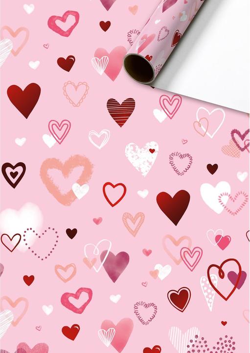 Produktbild Stewo Geschenkpapier Amaia 70 cm × 1.5 m, 76 g/m², 1 Stück, Pink (1x)