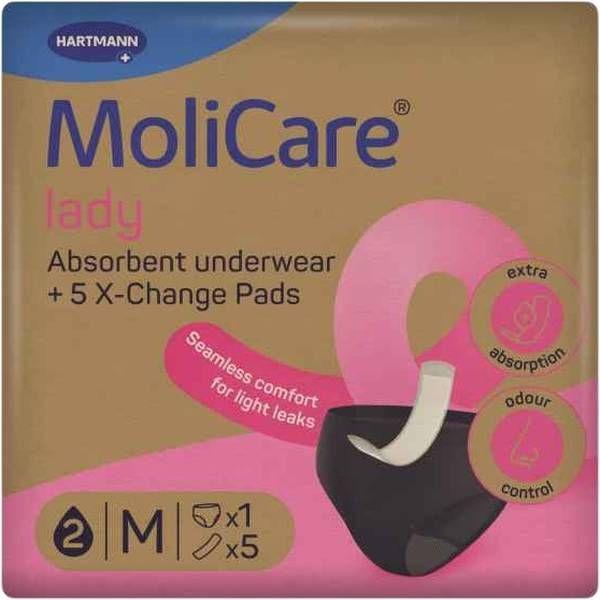 Actual product image Hartmann Molicare La Ab Un+5 Pa G.M (1 x, M)