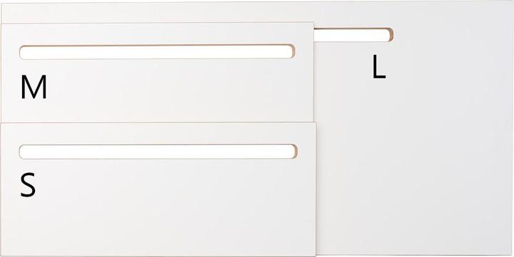 Actual product image Tojo L-shaped desk top (92 x 46 cm)