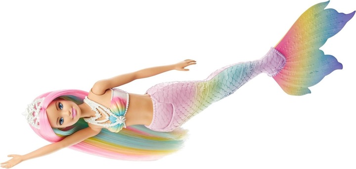 Image du produit Barbie Dreamtopia Magie Arc-en-ciel - Poupée sirène 1