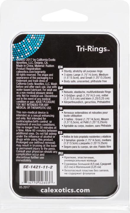Produktbild CalExotics Tri-Rings (4.50 cm)