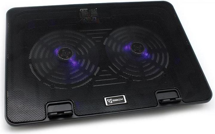 Actual product image Sbox CP-101 Cooling Pad For 15.6 Laptops