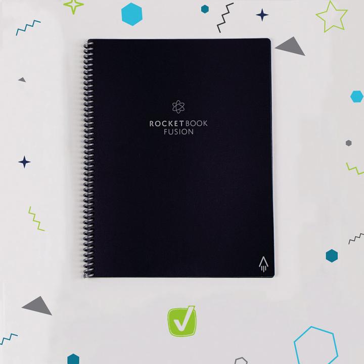 Image du produit Rocketbook Fusion (A4, À rayures, Couverture rigide)