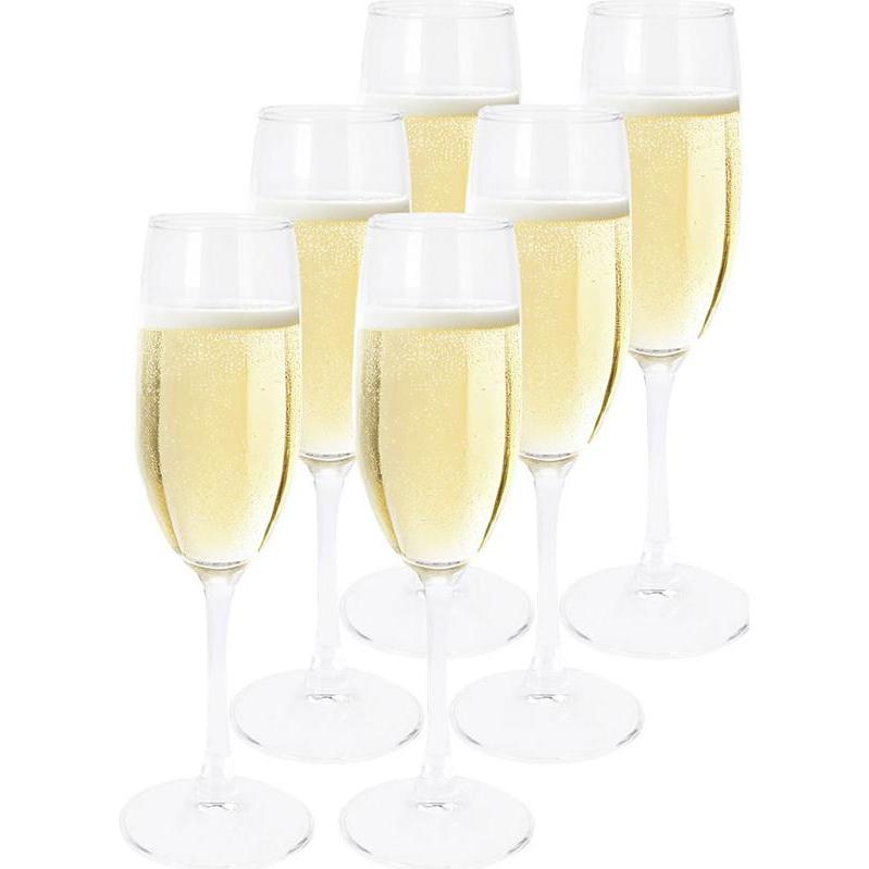 Fs-Star Champagnergläserset (20 cl, 6 Gläser, Sektgläser) (111523)