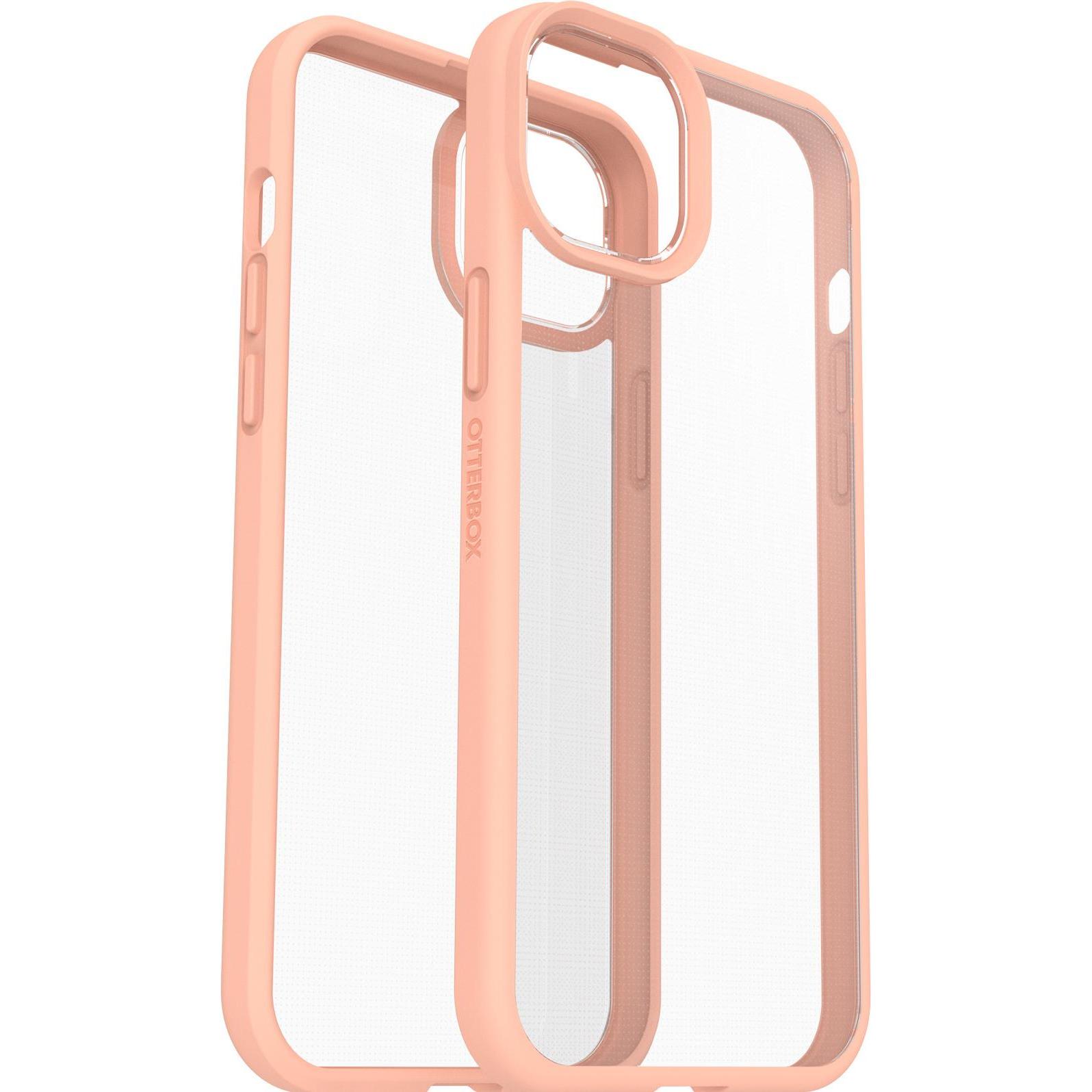 OtterBox React (Apple iPhone 15 Plus), Smartphone Hülle, Transparent, Orange