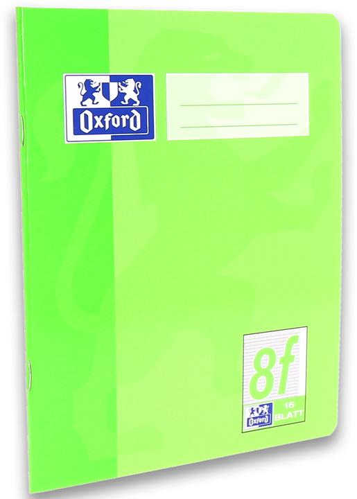 Produktbild Oxford Schulheft, A5, Lineatur 8f (A5, Kariert, Harter Einband)