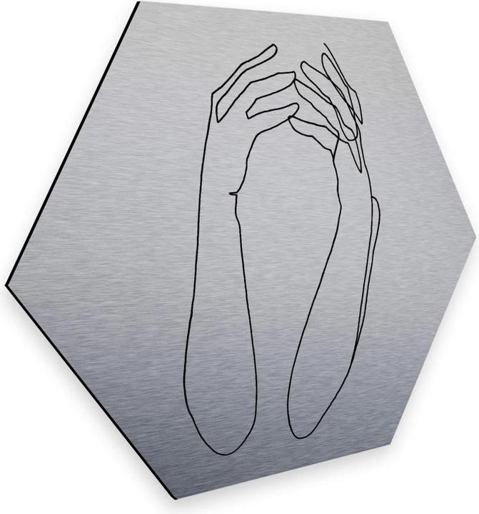 Image du produit Trenddeko Effet argenté - Desperate (75 x 65 cm)