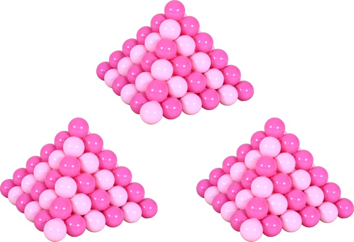 Image du produit Knorrtoys Jeu de balles environ Ø6 cm - 300 balls/soft pink