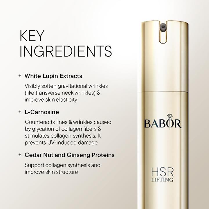 Actual product image Babor HSR Lifting Neck & Décolleté Cream (50 ml, 24h cream)