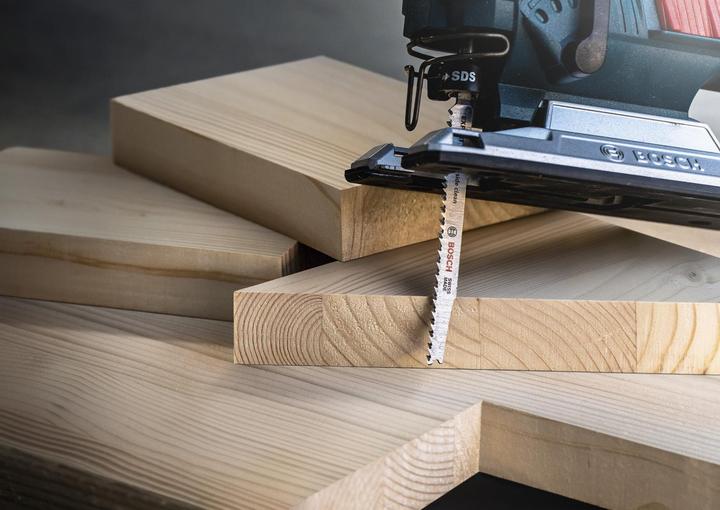 Produktbild Bosch Professional Zubehör EXPERT ‘Wood 2-side clean’ T 308 B Stichsägeblatt, 3 Stück