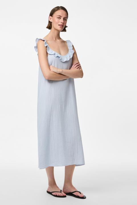 Produktbild Pieces PCSASTINA Musselin Midikleid (M)