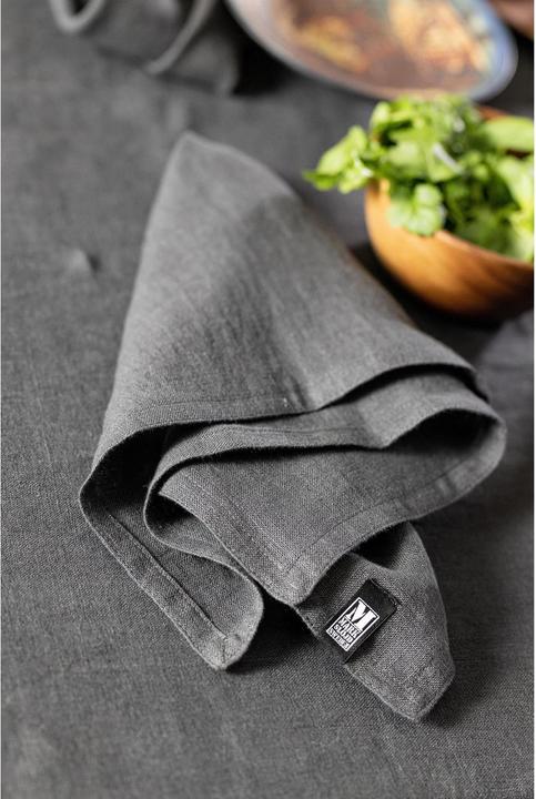 Actual product image Markslöjd Tablecloth Torun 150 cm x 350 m, Dark Grey (150 x 350 cm)