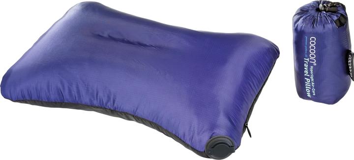 Immagine prodotto Cocoon Air Core Pillow Microlight black/dark blue (Cuscino per testa e collo)
