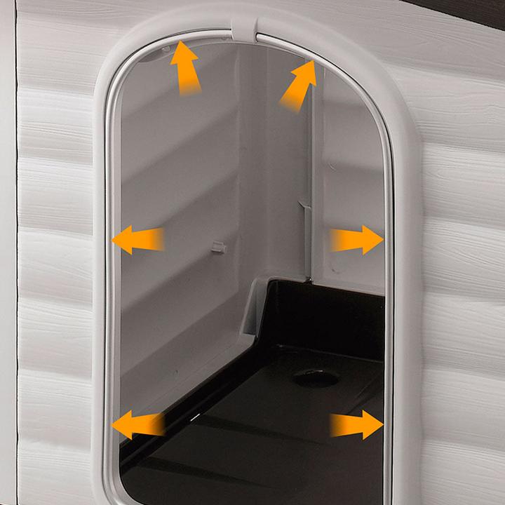 Immagine prodotto Ferplast Cuccia per cani in plastica Dogvilla 90 (Cuccia per cani)