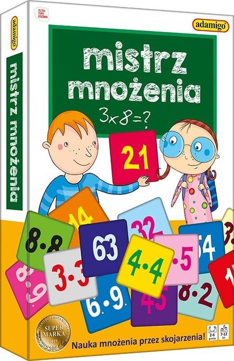 Produktbild Adamigo Adamigos Game Multiplication Master - 4676 (Polnisch, 2 - 8 Spieler)