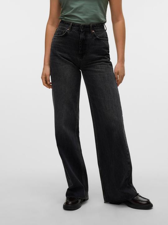 Produktbild Vero Moda VMKATHY Hohe Taille Weiter Beinschnitt Jeans Weit geschnitten (W25/L32)