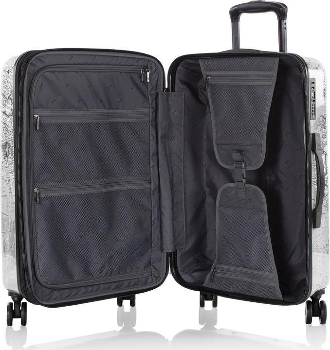 Image du produit Heys Black Camo Ensemble de valises à 4 roulettes 3 pièces avec soufflet extensible (214 l)