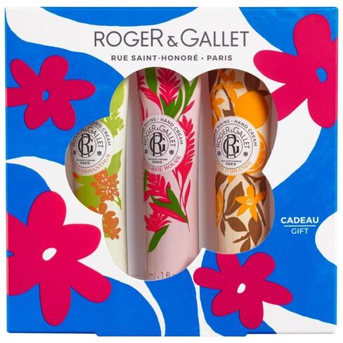 Roger & Gallet Trio Hand Creams Osmanthus Flower Red Ginger And Orange Wood - 3 X 30 Ml (30 ml)