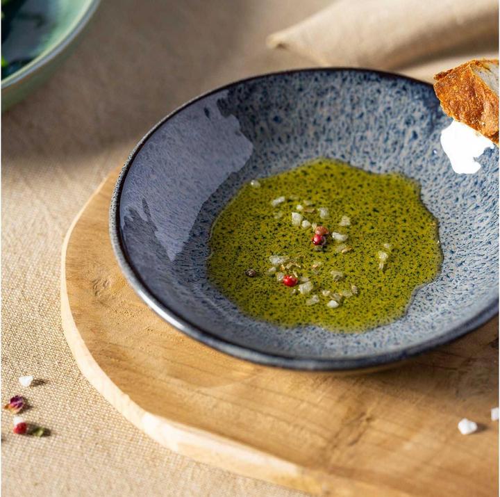 Actual product image Leonardo Breakfast & dessert plates Matera 6 pieces, Anthracite (6 x, 16 cm)