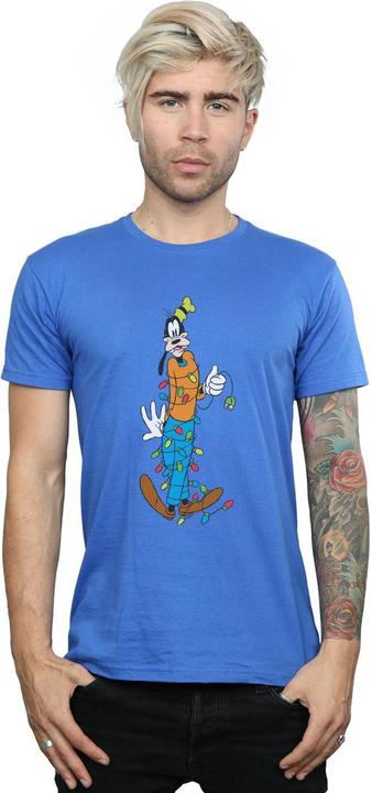 Immagine prodotto Disney Goofy Christmas Lights Maglietta Uomo (S)