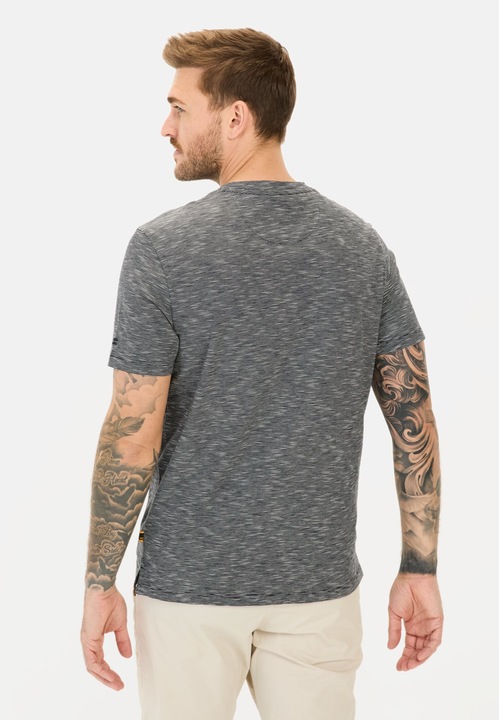 Image du produit Camel Active Kurzarm Henley aus reiner Baumwolle (6XL)