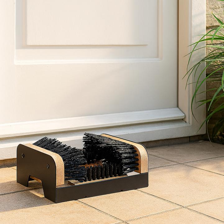 Actual product image Relaxdays Schuhabstreifer mit Rundum-Bürsten